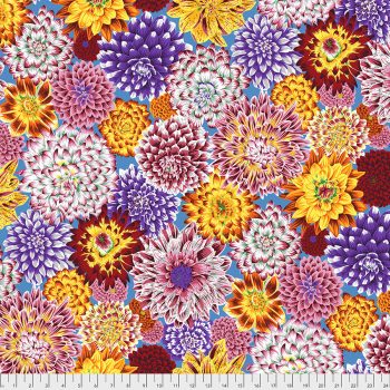 Kaffe Fassett Collective - Dancing Dahlias - Multi