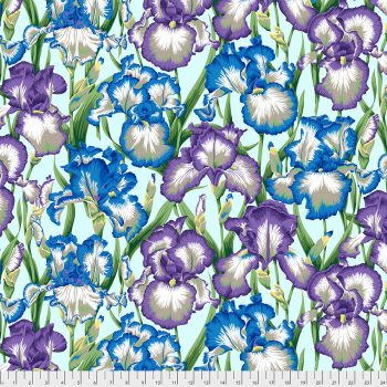 Kaffe Fassett Collective - Bearded Iris - Cool