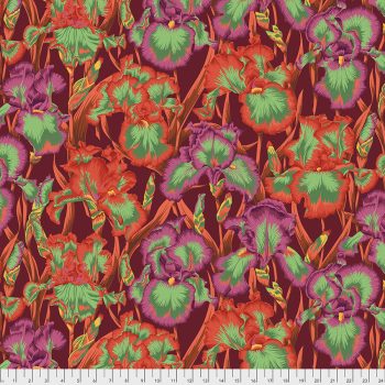 Kaffe Fassett Collective - Bearded Iris - Red