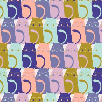 ⁦Oh Meow - 10" Fabric Wonders by Jessica Swift⁩ – תמונה ⁦10⁩