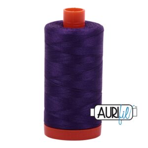 50wt Aurifil Medium Purple 100% Cotton Mako Thread