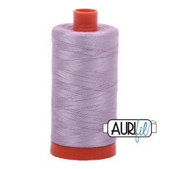 50wt Aurifil Lilac 100% Cotton Mako Thread