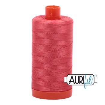 50wt Medium Red 100% Cotton Mako Thread