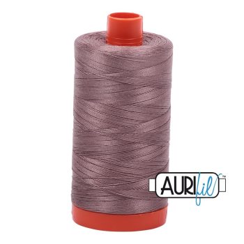 50wt Aurifil Tiramisu 100% Cotton Mako Thread