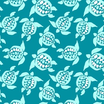 Sea Turtle - Teal