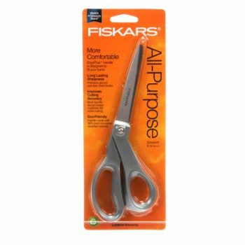 Fiskars 8 IN All Purpose Bent Performance Scissors