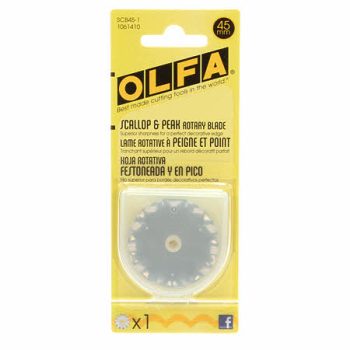 Olfa Blade Scallop 45mm