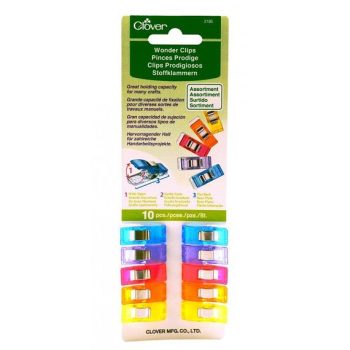 Wonder Clips Assorted Colors 10pc