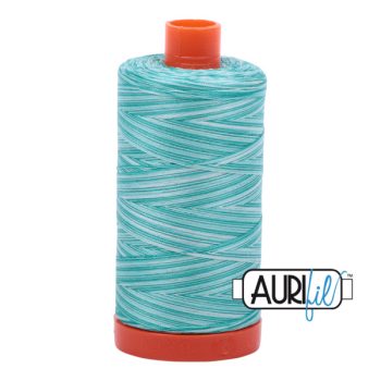 50wt Aurifil Seamist - Variegated 100% Cotton Mako Thread