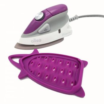 Oliso Mini Iron Purple With Trivet - Image 2