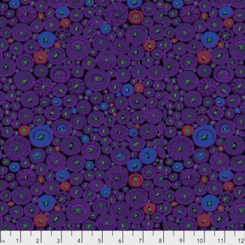 Button Mosaic - Purple