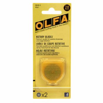 Olfa 28mm Rotary Blade (2 pack)