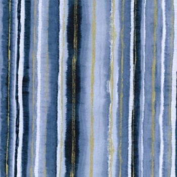 Blue Stripe with Metalic