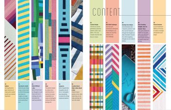 Curated Quilts Quarterly Journal Issue 16 Stripes - Image 2