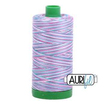 40wt Aurifil Berrylicious- Variegated 100% Cotton Mako Thread