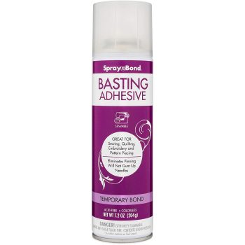 SpraynBond by HeatnBond Basting Spray Adhesive for Fabric, Basting Spray