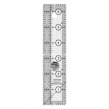 Creative Grids Quilt Ruler 1-1/2in x 6-1/2in