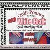Stencil Chalk Transfer Quilt Pounce Pad White - wash off - Image 2