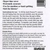 Stencil Chalk Transfer Quilt Pounce Pad White - wash off - Image 3