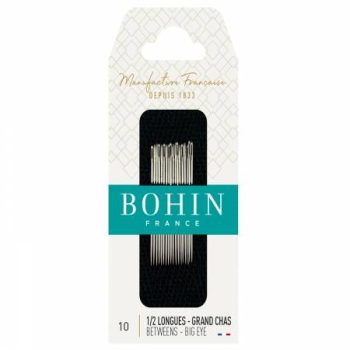 Bohin Between / Quilting Big Eye Needles Size 10