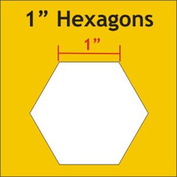 English Paper Piecing - Hexagon 1" 100pcs