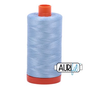 50wt Aurifil Robin's Egg 100% Cotton Mako Thread