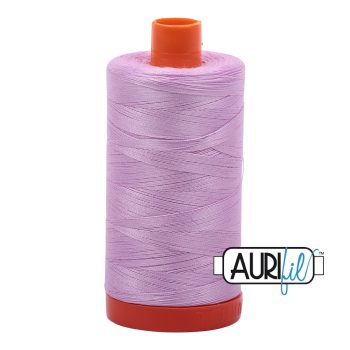 50wt Aurifil Light Orchid 100% Cotton Mako Thread