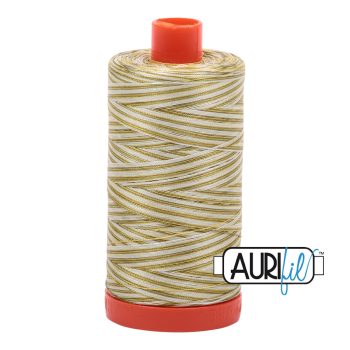 50wt Aurifil Spring Prairie - Variegated 100% Cotton Mako Thread