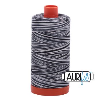 50wt Aurifil Graphite - Variegated 100% Cotton Mako Thread