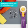 Creative Grids Quilt Ruler 2-1/2in Square - Image 2
