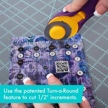 Creative Grids Quilt Ruler 4-1/2in Square - Image 3