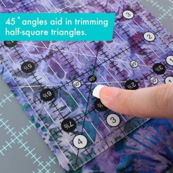 Creative Grids Quilt Ruler 4-1/2in Square - Image 5