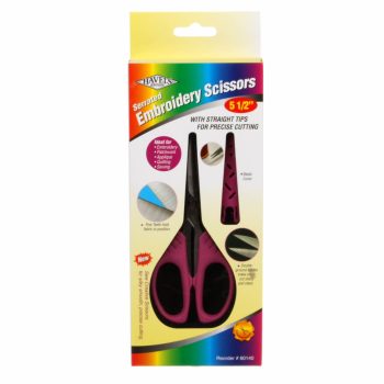 Serrated Blade Embroidery Scissor 5-1/2in - Image 2