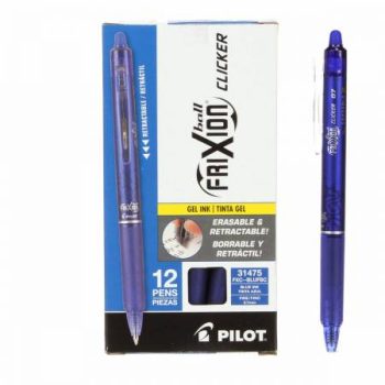 Frixion Clicker Pen Blue Fine Point 0.7mm