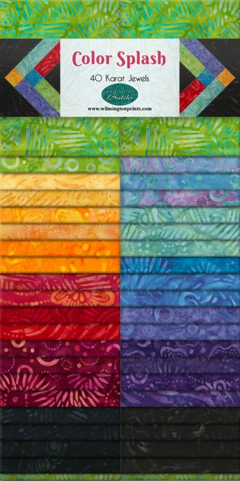 2-1/2in Strips Color Splash, 40pcs