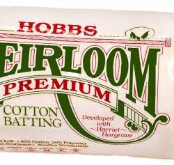 Batting Heirloom Premium Cotton Blend 45in x 60in (Crib Size)