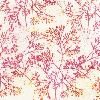 Artisan Batiks: Watercolor Blossoms - Peach