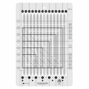 Creative Grids Stripology Mini Quilt Ruler - Image 3