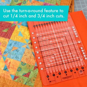 Creative Grids Stripology Mini Quilt Ruler - Image 4