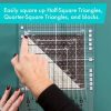 ⁦Creative Grids Stripology Mini Quilt Ruler⁩ – תמונה ⁦5⁩