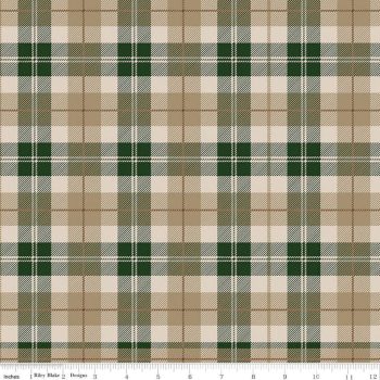 All About Plaids Tartan Green Tan