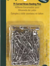Curved Basting Pins Size 2