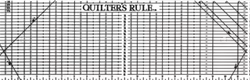 Quilter's Rule 6 1/2in x 24in Ruler With Grids