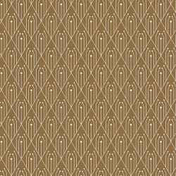 Century Prints - Deco by Giucy Giuce Diamonds Cinnamon