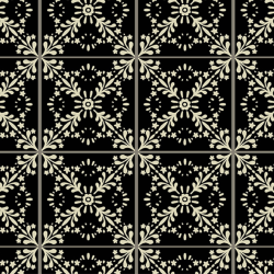 Ciao Bella by Eye Candy Quilts Tiles Black
