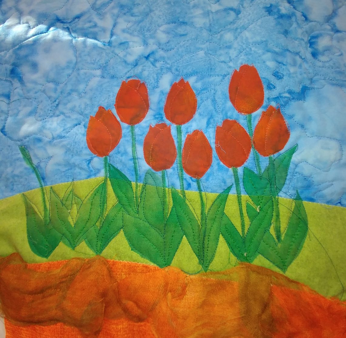 Quilted Tulips
